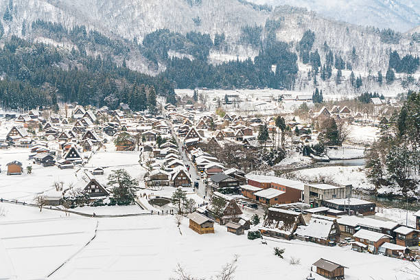 istock Winter in Shirakwago, Japan 623268546