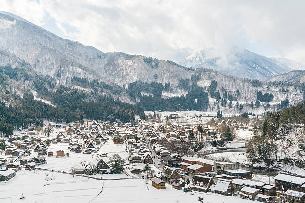 istock Winter in Shirakwago, Japan 623268664