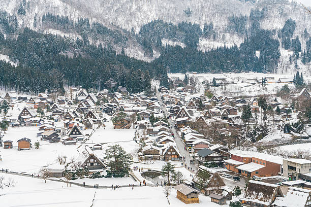 istock Winter in Shirakwago, Japan 623270752