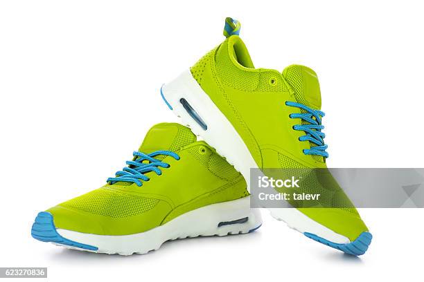 Modern Sport Shoes Stock Photo - Download Image Now - Sports Shoe, Cut Out, Shoe