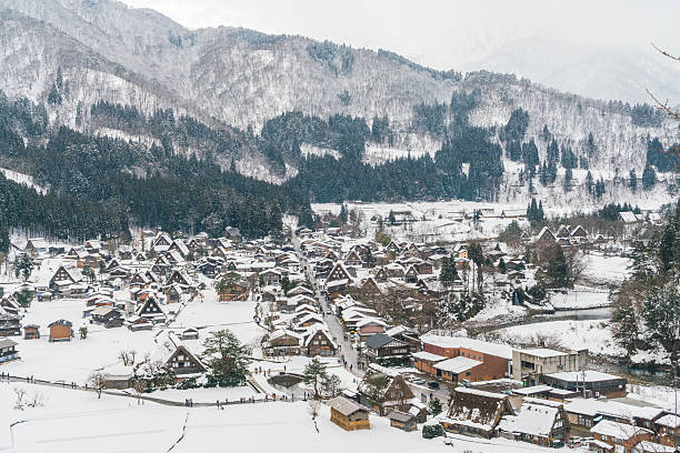 istock Winter in Shirakwago, Japan 623270882