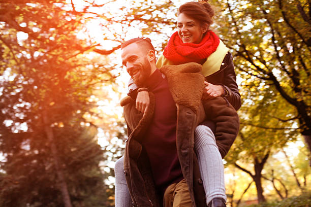 istock Couple in the park. 623274218