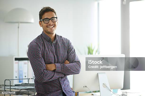 Creative Confidence Stock Photo - Download Image Now - Young Adult, Businessman, Professional Occupation
