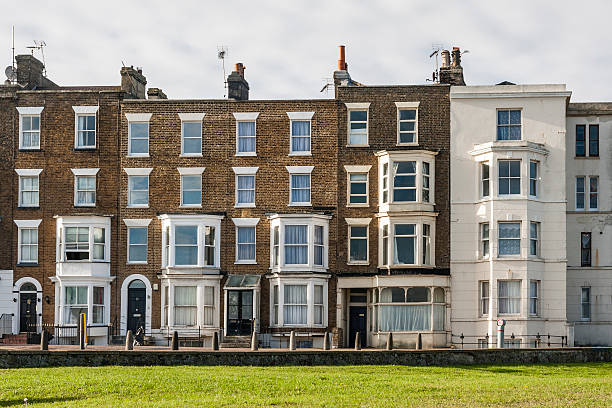 istock Victorian terraced houses in Margate, Kent, England 623278448