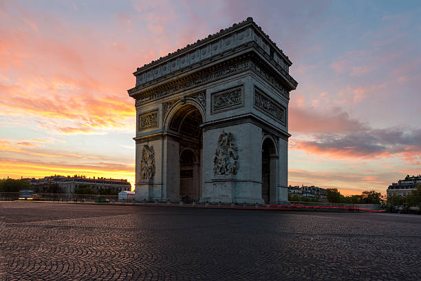 istock Arc de Triomphe and Champs Elysees in Paris, France 623283956