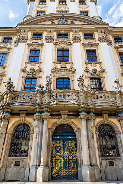 istock Baroque facade of Wroclaw University, Poland 623289304