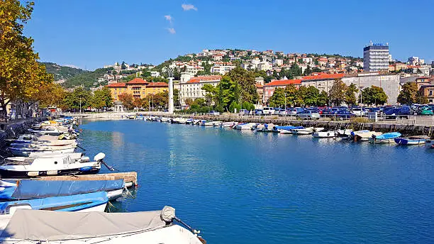 Rijeka skyline