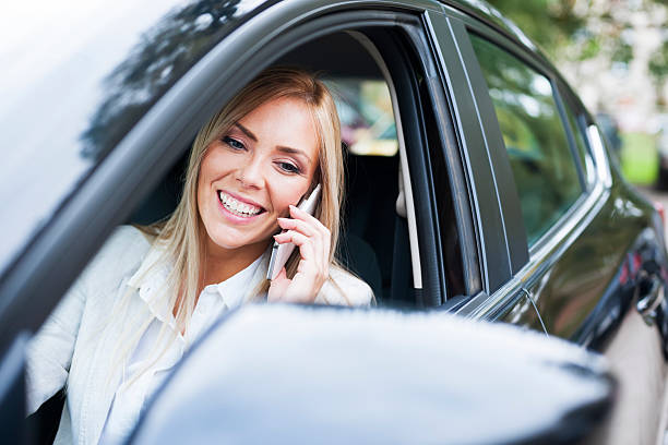 istock Woman in car 623290034