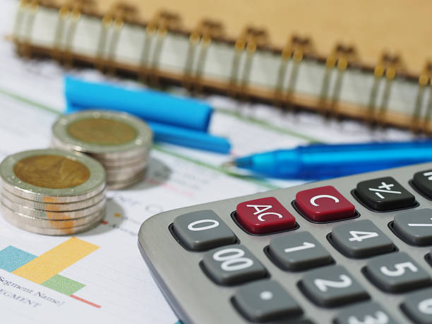 istock calculator on accounting report and financial analysis 623290922