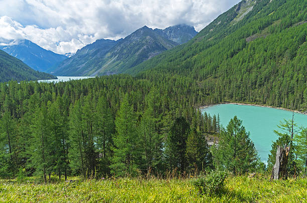 istock Mountain lakes. Altai Mountains, Russia. Sunny summer day. 623294894