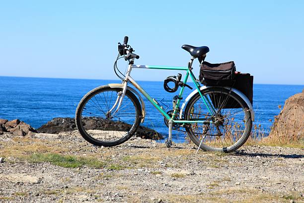 istock Bicycle by the ocean, that is used for sight seeing. 623296254