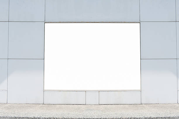 istock Large blank billboard on a street wall 623298646