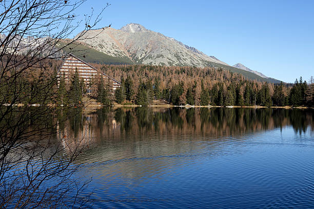 istock The lake that is named Strbske pleso 623302352