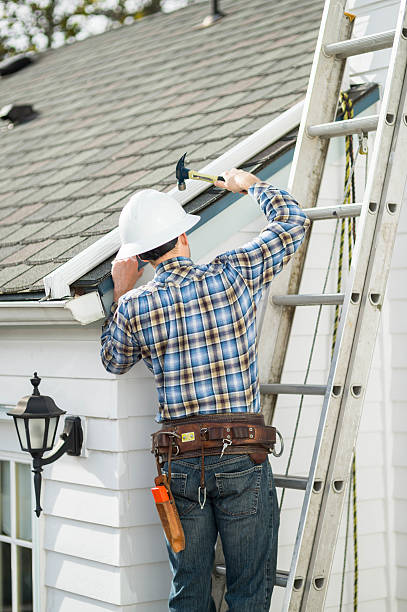 istock Adult male construction worker working on residence 623303138