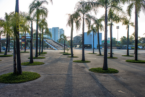 Sao Paulo, Brazil, September 06, 2013. The Memorial of Latin America is a cultural center, political and leisure, opened in March 18, 1989 in Sao Paulo , Brazil