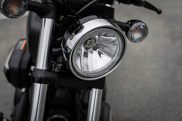 istock Close-up of a motorcycle 623305996