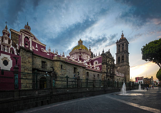 istock Puebla Cathedral - Puebla, Mexico 623307424