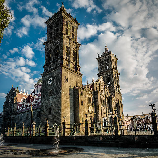 istock Puebla Cathedral - Puebla, Mexico 623307886