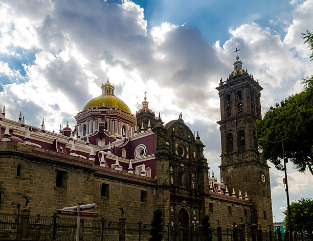 istock Puebla Cathedral - Puebla, Mexico 623308122
