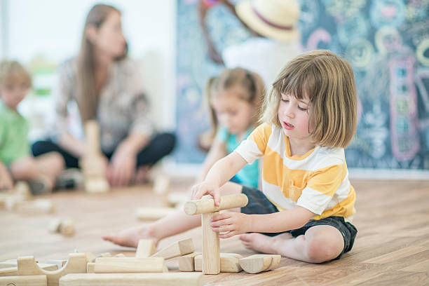 istock Free Play at Preschool 623345176