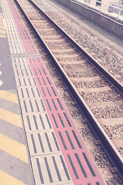 istock Platform of a Japanese train station 623356502