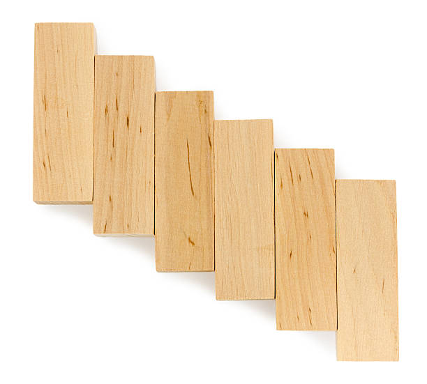 istock wall of bricks from wooden game 623356776