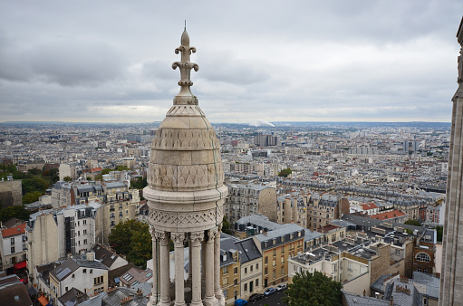 View of Paris from the Sacre Coaer