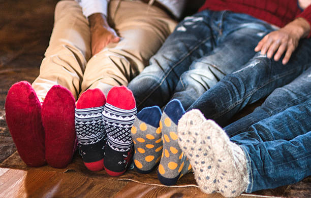 istock winter socks on the living room for christmas 623361034