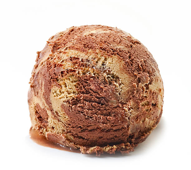 istock chocolate and peanut ice cream ball 623363452