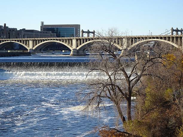 istock stone arch bridge in minneapolis, mn 623365638