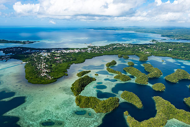 istock Palau World Heritage Rock Islands Southern Lagoon 623371614