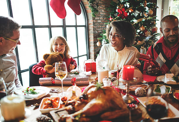 istock Family Together Christmas Celebration Concept 623376636