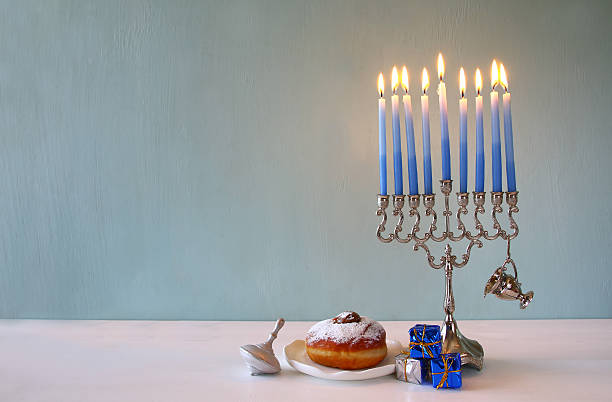 istock Image of jewish holiday Hanukkah 623384312