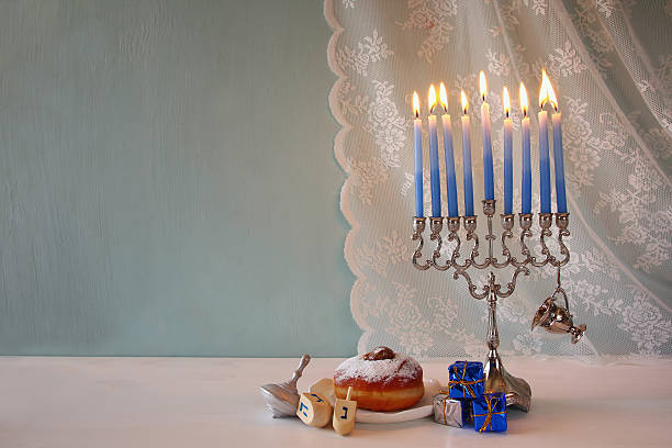 istock Image of jewish holiday Hanukkah 623384354