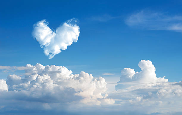 istock romantic Heart Cloud abstract blue sky and cloud nature backgrou 623384650