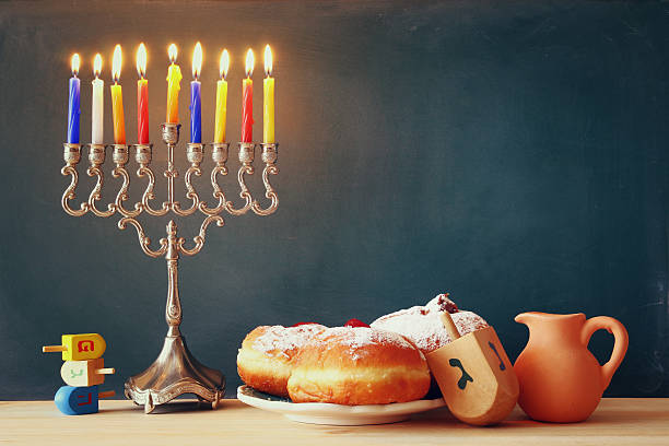 istock Image of jewish holiday Hanukkah 623421254