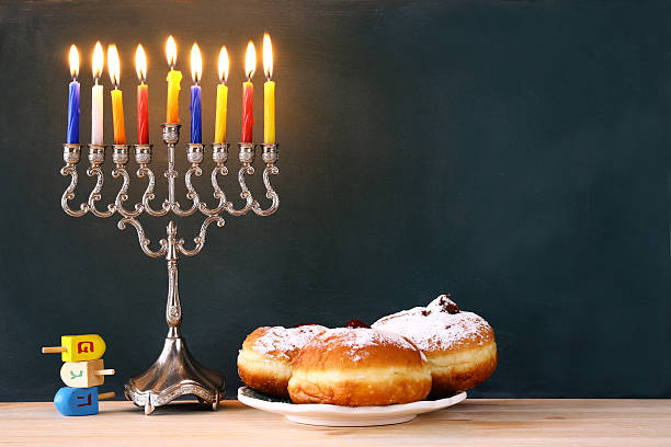 istock Image of jewish holiday Hanukkah 623421470