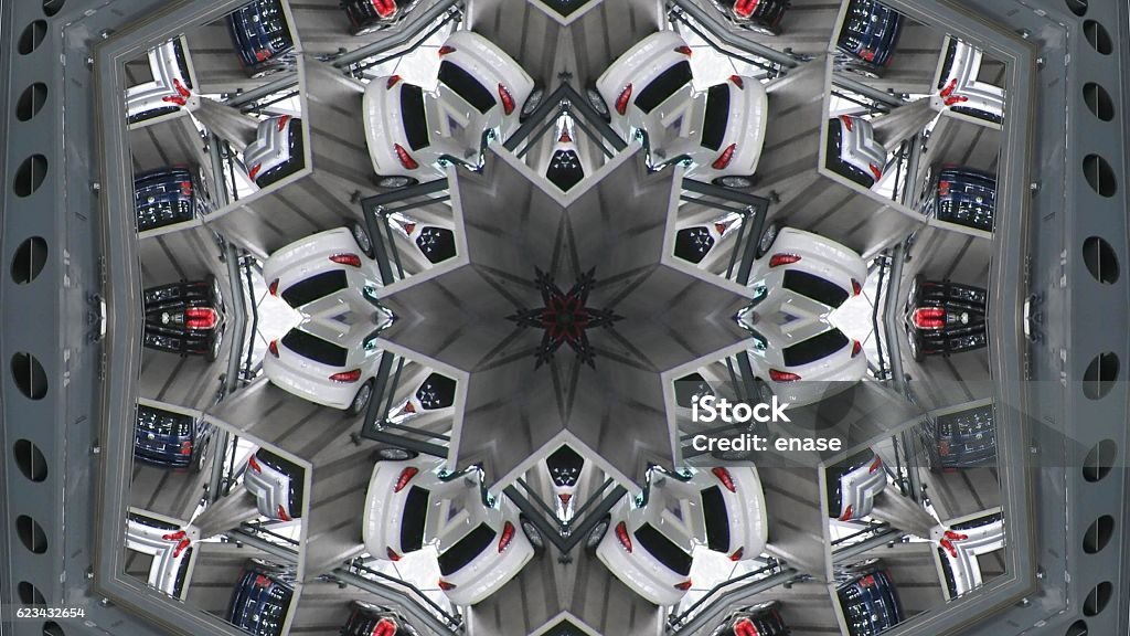 kaleidoscope artificial Please use it for background pictures. Backgrounds Stock Photo