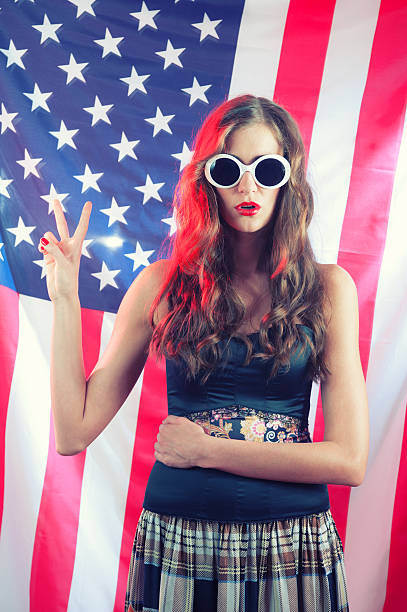 istock Woman in cool sunglasses 623437640