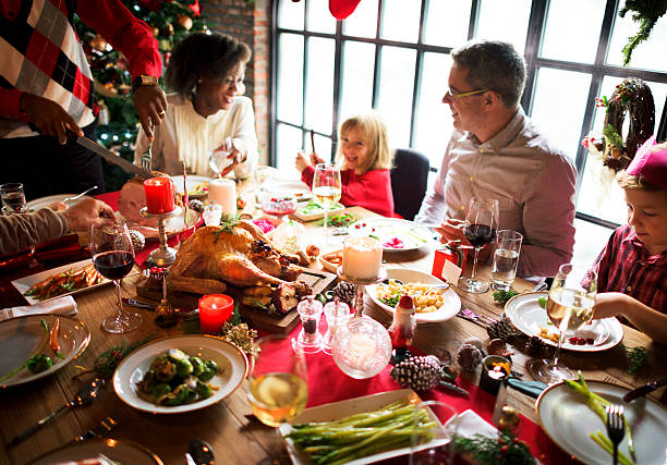 istock Family Together Christmas Celebration Concept 623439710