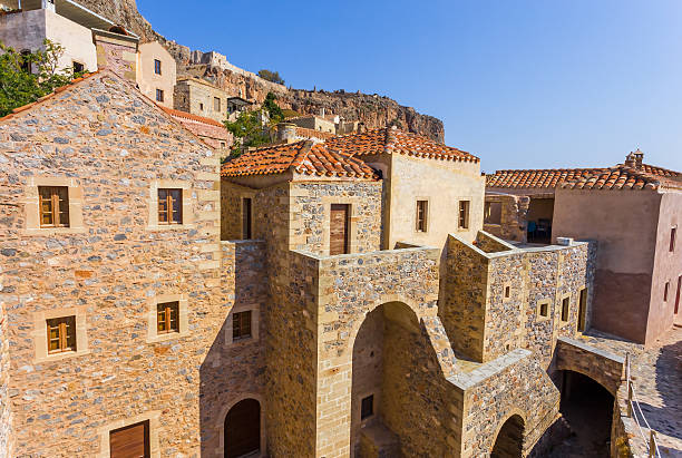 istock Monemvasia the medieval town in Peloponnese 623440056