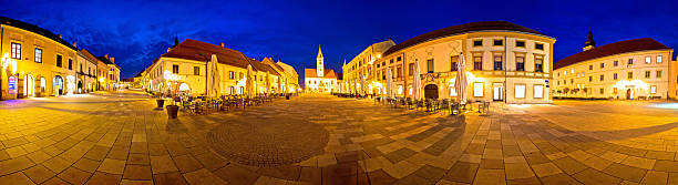 istock Town of Varazdin central square panorama 623440648