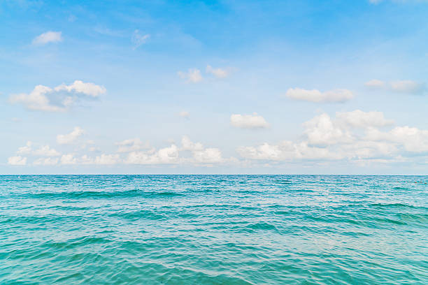 istock Beautiful blue sea and sky 623442864
