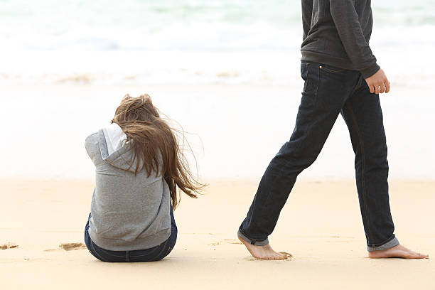 istock Teenager couple breaking up ending relation 623446746