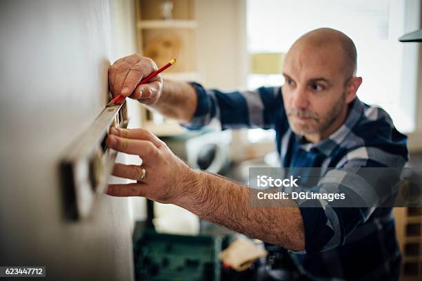 Diy In The Kitchen Stock Photo - Download Image Now - DIY, Domestic Life, Home Interior