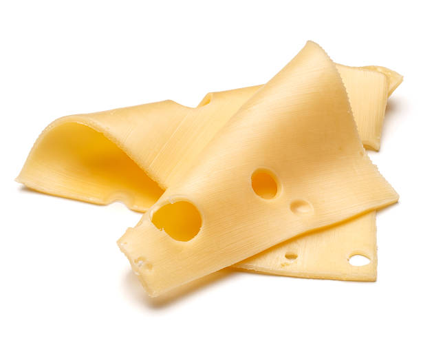 istock cheese slices isolated on white background cutout 623451040