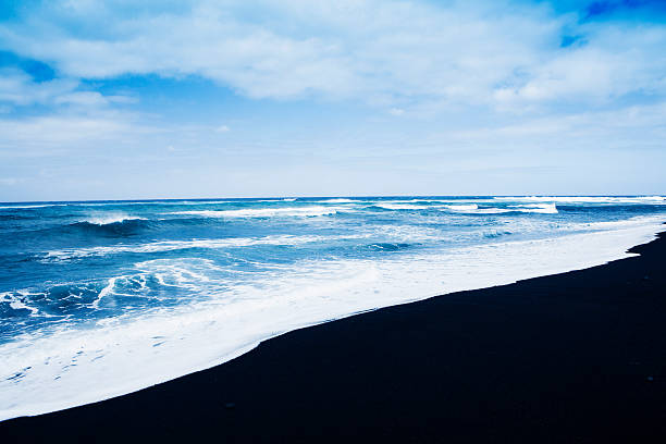istock Janubio black volcanic beach Lanzarote Spain 623451356