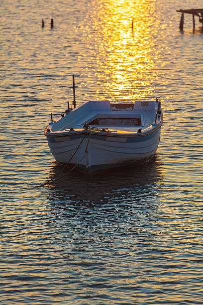 istock Sunset Scene with Boats, Corfu 623451484