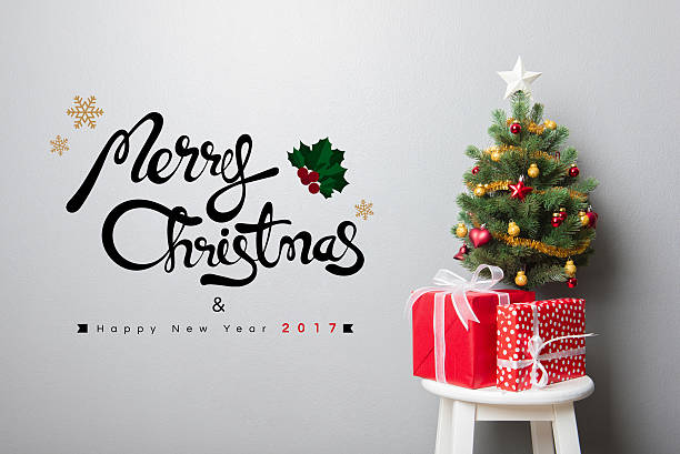 istock MERRY CHRISTMAS and HAPPY NEW YEAR 2017 623480894