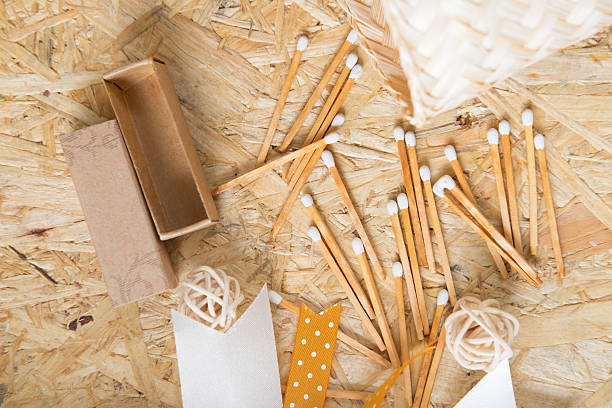Close up of match stick